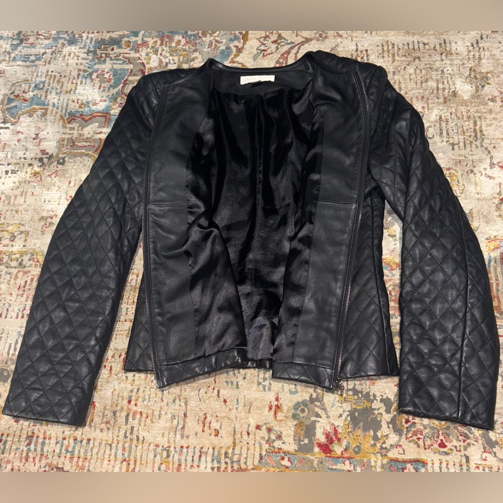 Casual Corner Women’s Quilted Black Jacket #grunge #emo #punk #streetwear
